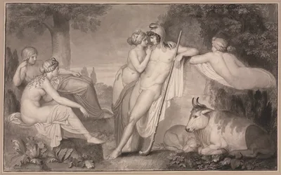 Paris and Oenone — John Flaxman Jr.