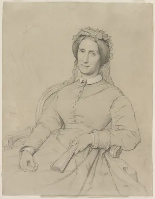 Madame Hippolyte Flandrin (Aimée Ancelot) — Paul Flandrin