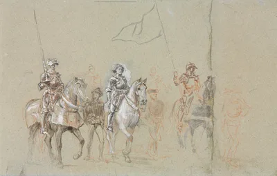 Joan of Arc — Jean-Louis-Ernest Meissonier
