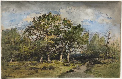 Landscape — Narcisse Virgilio Díaz