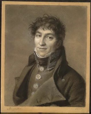 Portrait of a Man — Jean-Baptiste Jacques Augustin