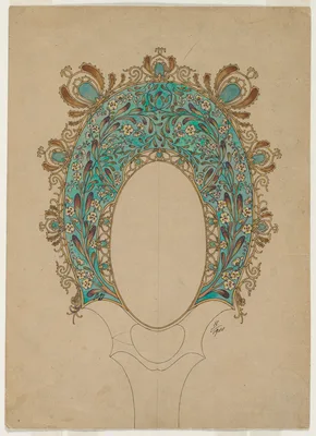 Designs for a Hand Mirror — Félix Bracquemond