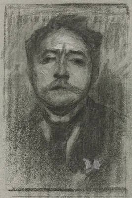 Portrait of Jean Ajalbert — Eugène Carrière