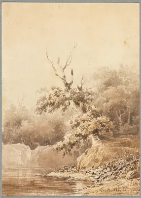 Landscape — Théodore Rousseau