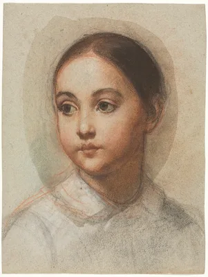 Head of a Young Girl — Alexandre Hesse