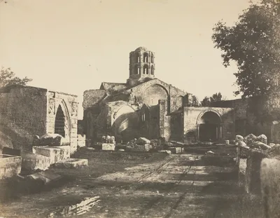 Saint-Honorat, Prés d'Arles — Édouard Baldus