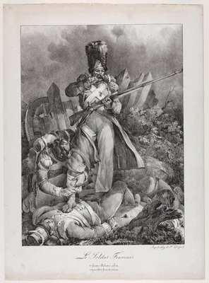 The French Soldier (Le Soldat français) — Nicolas Toussaint Charlet