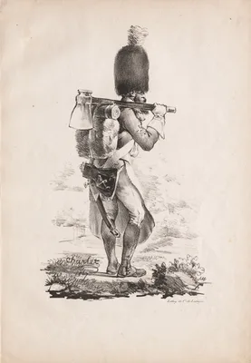 Military Costumes: Infantry Sapper — Nicolas Toussaint Charlet