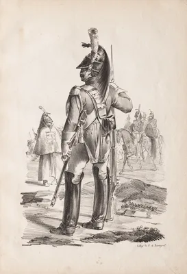 Military Costumes: Grenadier of the Royal Guard — Nicolas Toussaint Charlet