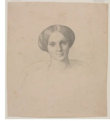 Portrait Head of a Woman — Jean-Léon Gérôme