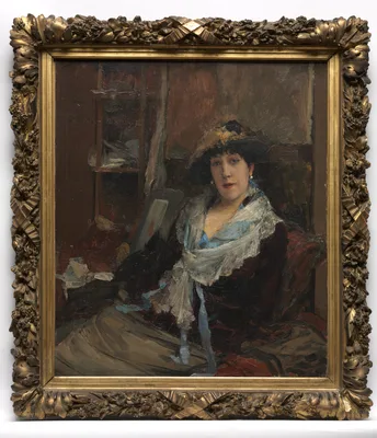 Marie Samary of the Odéon Theater — Jules Bastien-Lepage