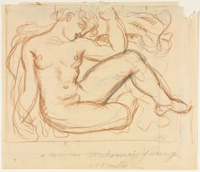 Nude Study — Aristide Maillol