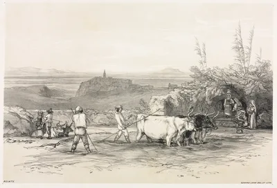 Views in Rome and Its Environs: Roiate — Edward Lear