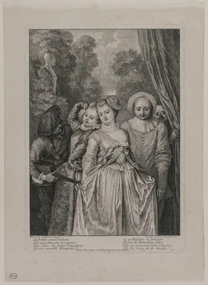 The Clothes are Italian — Jean-Antoine Watteau