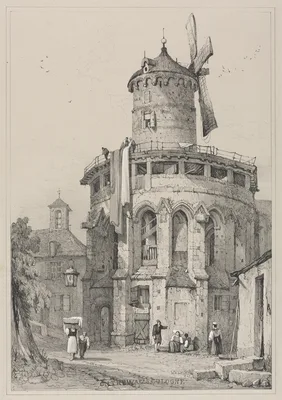 Facsimiles of Sketches Made in Flanders and Germany: On the Walls, Cologne — Samuel Prout