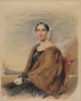 Portrait of a Woman — George Richmond