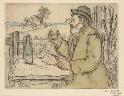 A Votre Santé — Jean-François Raffaëlli