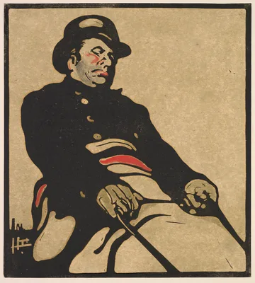 London Types: Bus Driver — William Nicholson