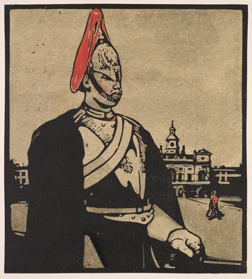 London Types: Guardsman — William Nicholson