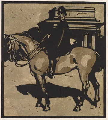 London Types: Policeman — William Nicholson