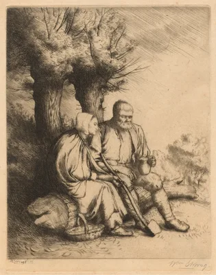 The Woodman — William Strang