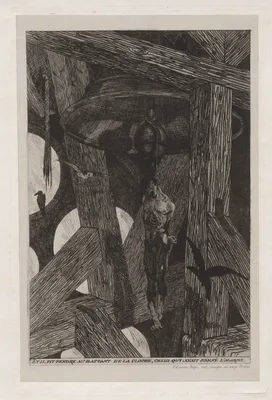 The Legend and Adventures of Ulenspiefel and Lamme Goedzak: The Hanged Man (La legende et les aventures d'Ulenspiegel et Lamme Goedzak: Le pendu) — Félicien Rops