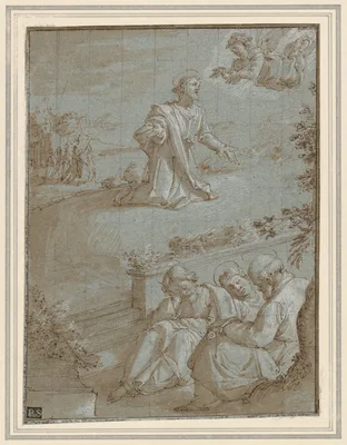 The Agony in the Garden — Santi di Tito