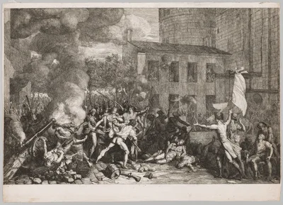 The Storming of the Bastille, July 14, 1789 — Charles Thévenin