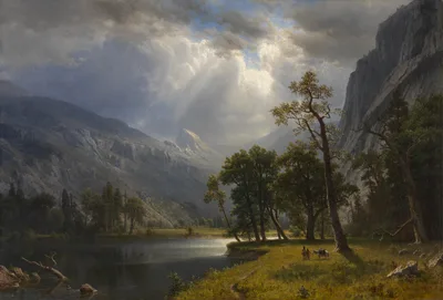 Mount Starr King, Yosemite — Albert Bierstadt