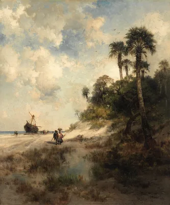 Fort George Island, Florida — Thomas Moran