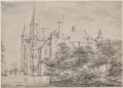 Zuylen Castle Near Utrecht — Roelant Roghman
