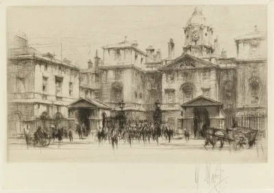 London Set: Horseguards — William Walcot
