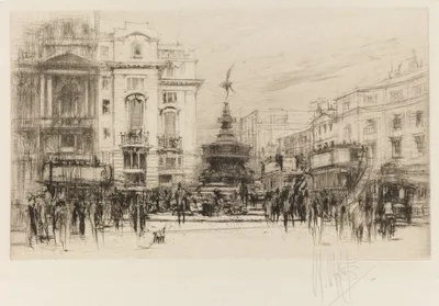 London Set: Piccadilly Circus (with Criterion Theatre) — William Walcot