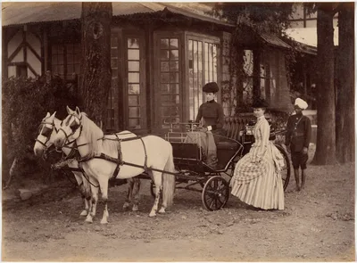 Mrs. and Miss Lyall, Shimla — Lala Deen Dayal