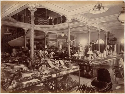 Treacher and Co.'s Shop in the Fort, Bombay — Lala Deen Dayal