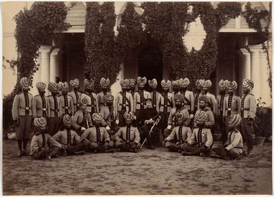 Detachment of Bhopal Battalion at Indore — Lala Deen Dayal