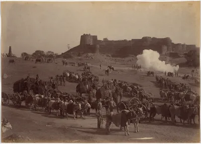 Jhansi Fort and Elephant Battery — Lala Deen Dayal