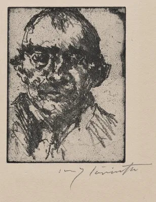 Self-Portrait — Lovis Corinth