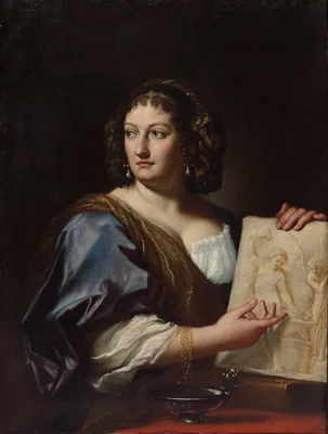 Portrait of Francesca Gommi Maratti — Carlo Maratti