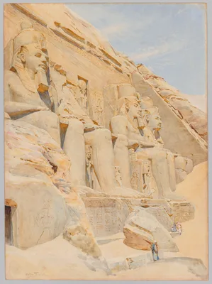 The Great Temple of Abu Simbel — Walter Tyndale