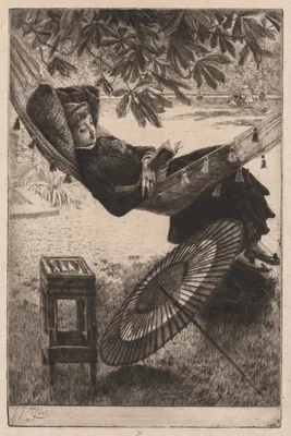 The Hammock — James Tissot