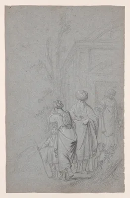 Abraham Casting Out Hagar and Ishmael — Pieter de Grebber