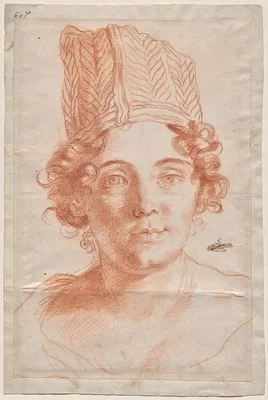 Portrait of Francesca Gommi, Wife of Carlo Maratti — Carlo Maratti