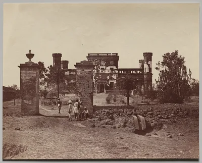 Mess House of the 32nd Regiment — Felice Beato