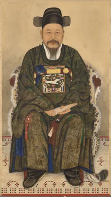 Portrait of a Government Official — Chae Yong-sin