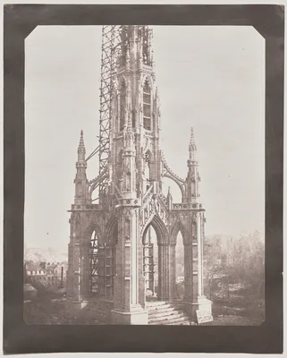 Sir Walter Scott's Monument, Edinburgh — William Henry Fox Talbot