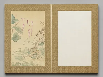 Painting from Flowers and Grasses — Tsubaki Chinzan