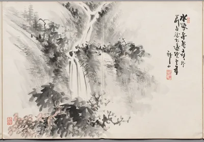 Painting Ten from Album of Paintings by Haizan — Yoshitsugu Haizan