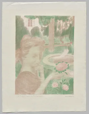 Morning Bouquet, Tears — Maurice Denis
