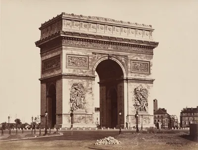 Arc de Triomphe de l'Etoile, Paris — Édouard Baldus